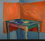 Table in Corner 1980 16x18